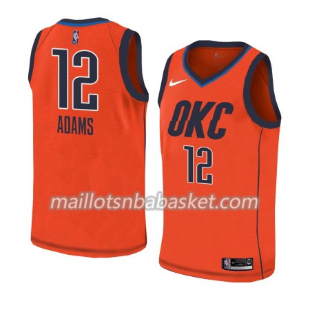 Maillot Homme Oklahoma City Thunder Steven Adams 12 2018-19 Nike Rose Swingman